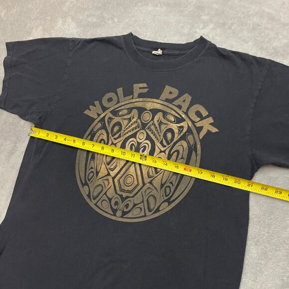 Vintage Twilight Saga New Moon Wolf Pack T-Shirt Large Black Short Sleeve - Picture 4 of 9